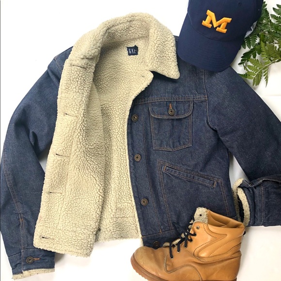 Gap classic Sherpa lined denim jacket - Picture 2 of 2